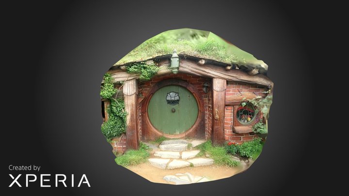 Hobbit Hole - Hobbiton, Auckland, NZ 3D Model