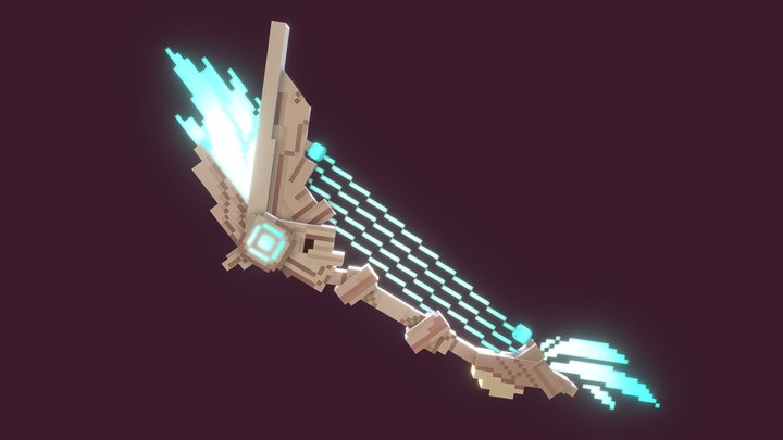 Skyward Harp | Genshin Impact Mincraft 3D Model