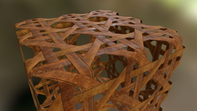 SubstanceDesigner-Rattan 3D Model