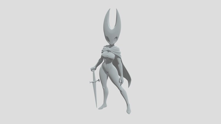 Hollow Knight - Silksong 3D Model