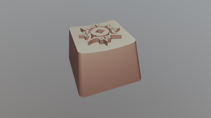 Reyna Empress Ability Keycap - Valorant 3D Model