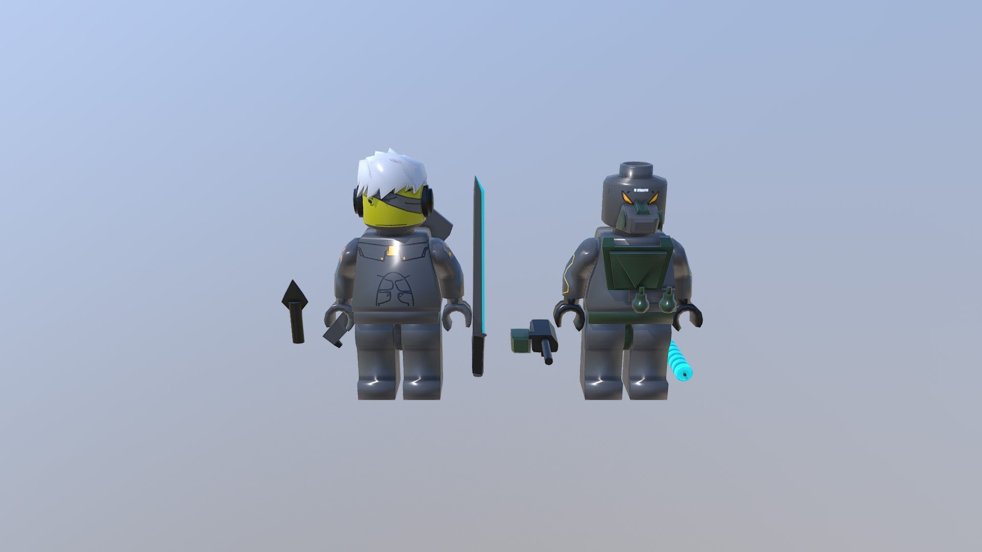 Metal Gear Rising Models - 3D model by LAI17125687 [4bec57e] - Sketchfab