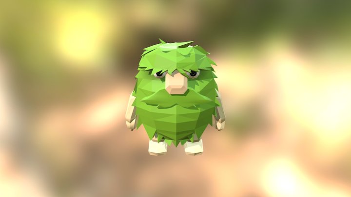 布魯斯擊飛 3D Model