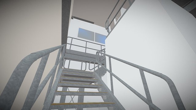 La Tour Koenig Factory Offices 3D Model