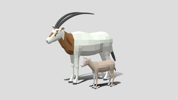 Oryx 3D models - Sketchfab
