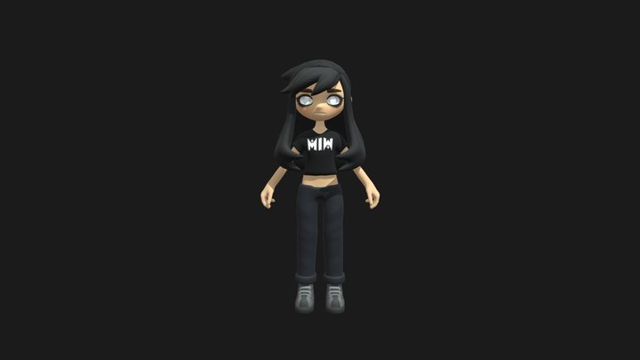 SMG4 - Emo Meggy – Modèle 3D gratuit STL