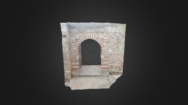 Puerta de Yelves o de Carros 3D Model