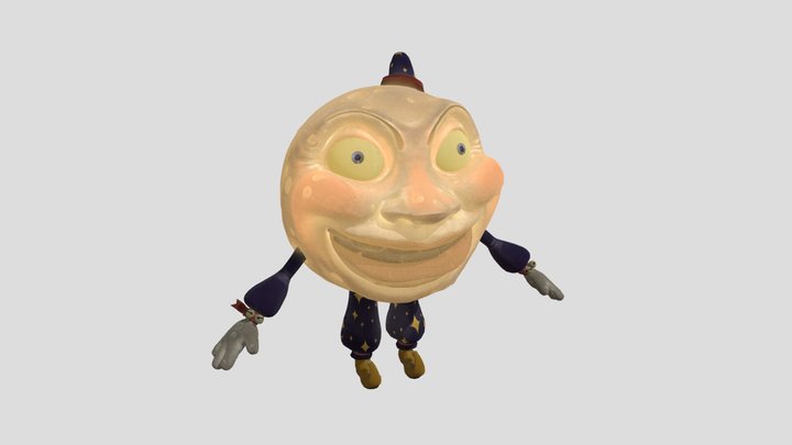 Sleepy Moon [FNaF: Secret Of The Mimic] 3D Model