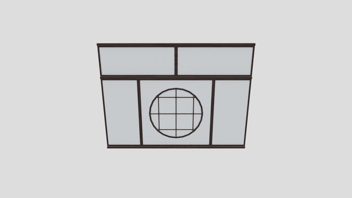 Outer Window Wall 3D Model