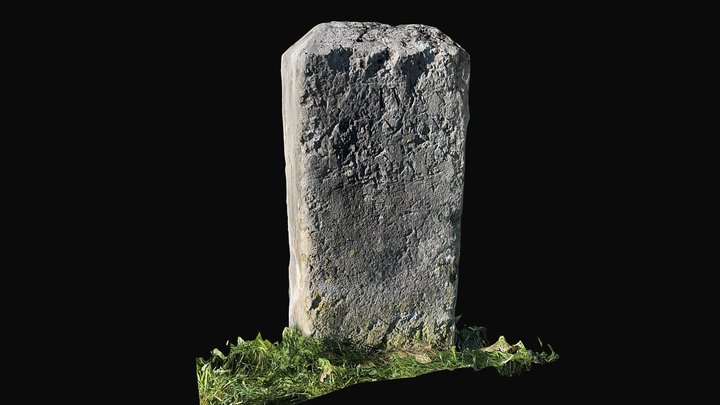Distanzstein «IV Stunden von Bern» vor Kiesen – Modello 3D gratuito STL