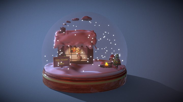 FELIZ NAVIDAD MARA 3D Model