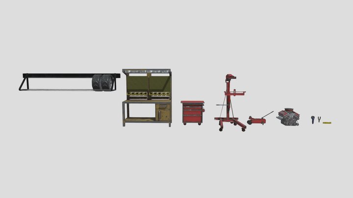 Props Tromix 3D Model
