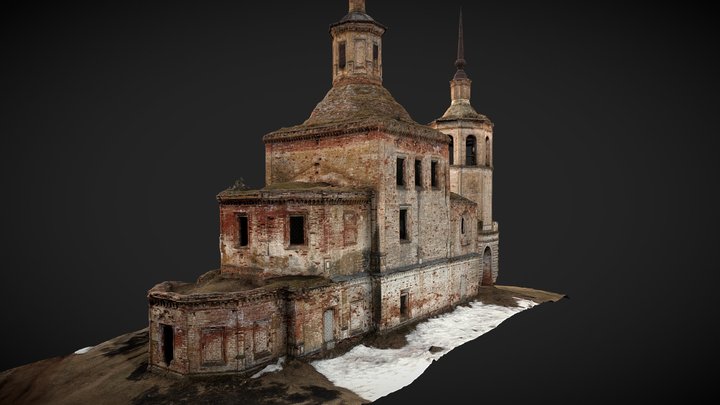 Churche of the Life-giving Trinity 3D Model