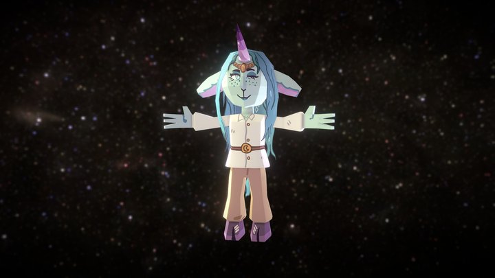 Unicorn 3D Model