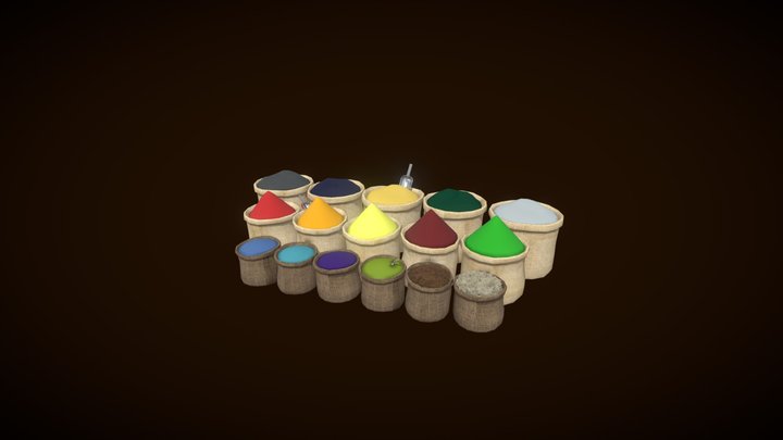Spice Market 3D Model