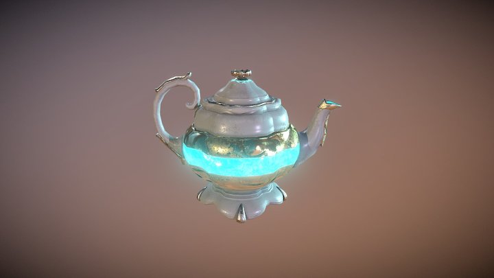 Magical teapot 3D Model