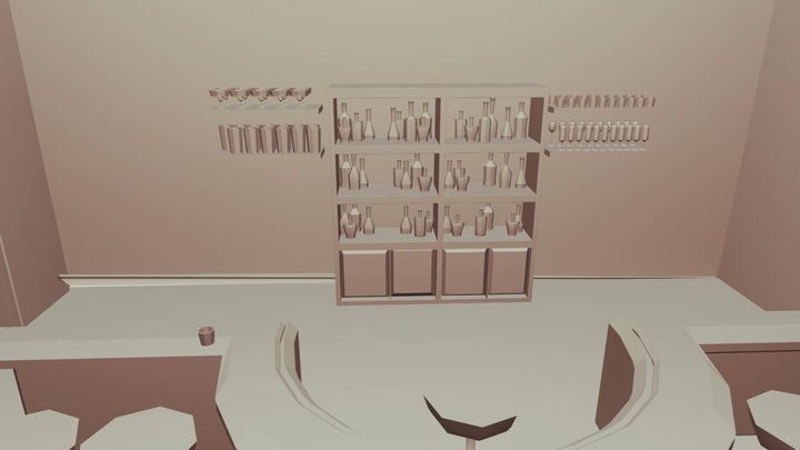 Bar 3D Model