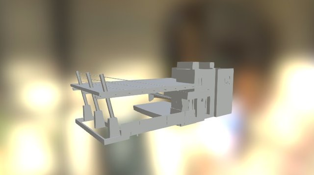 Porteria 3D Model
