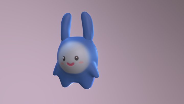 Cute Alien 3D Model
