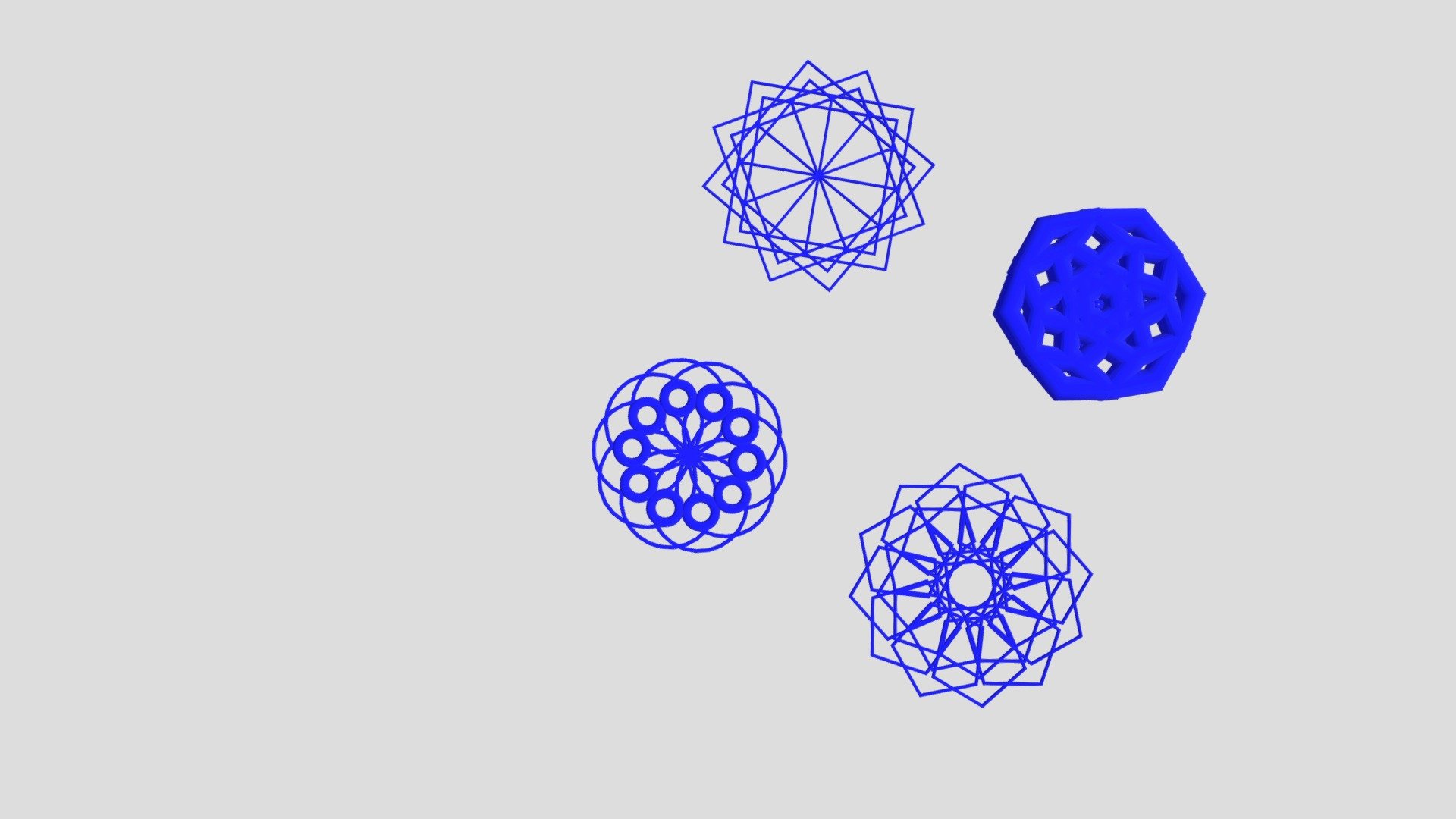 Parametric Drink Coasters Brandon