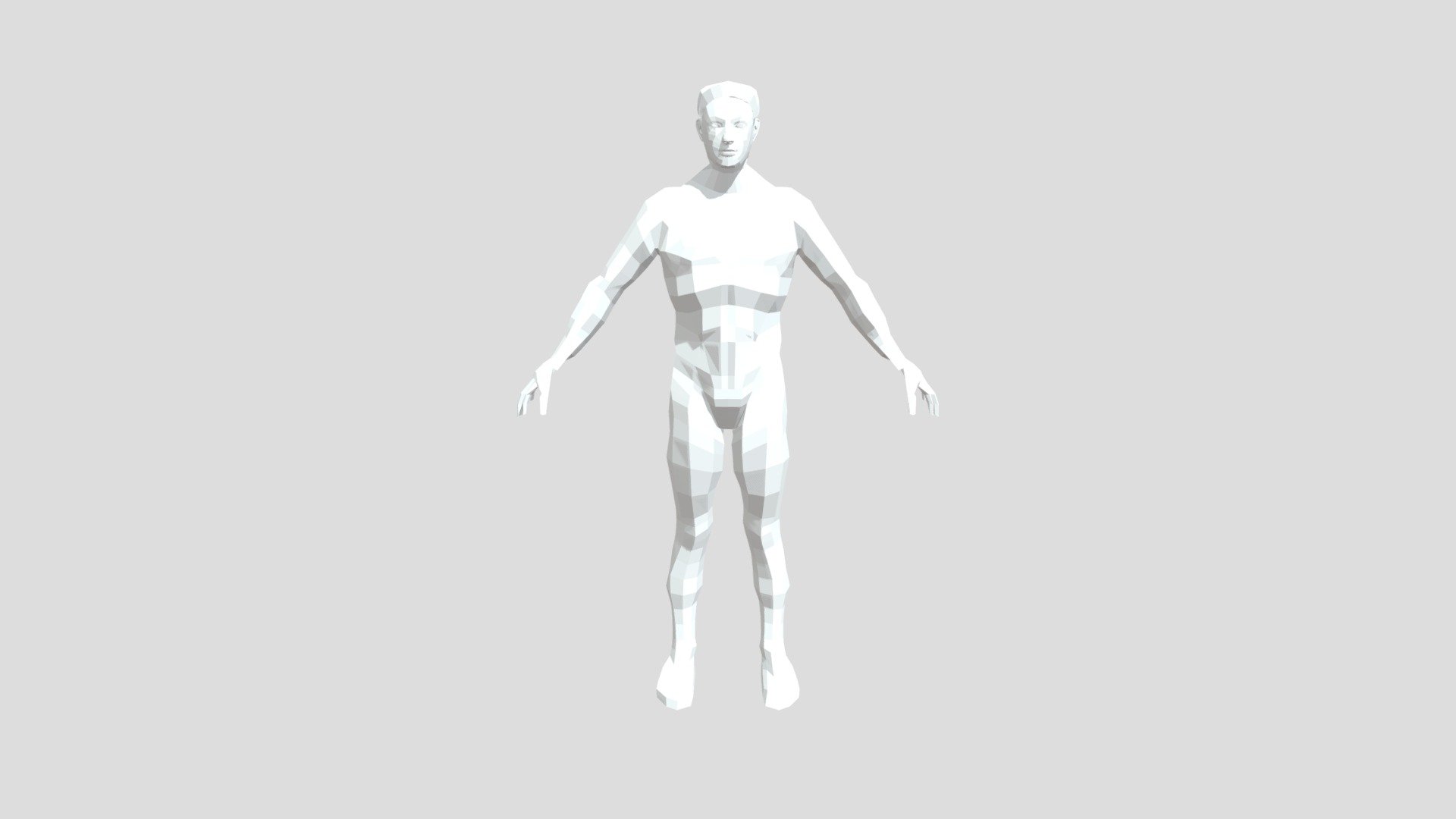 Human Male Body - Download Free 3D model by el_vek [4bfade2] - Sketchfab