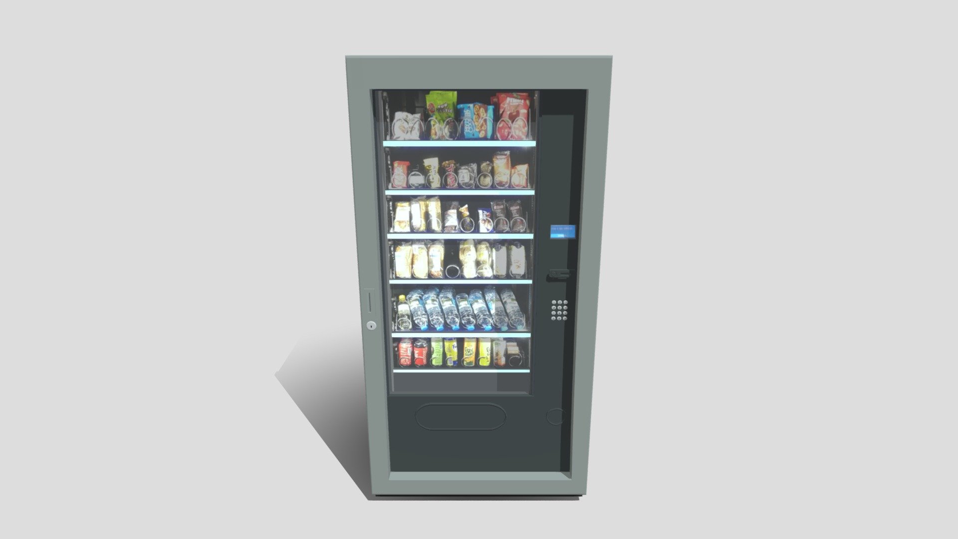 Vending Machine - Download Free 3D Model By Emanuel Silva (@Emanuel ...