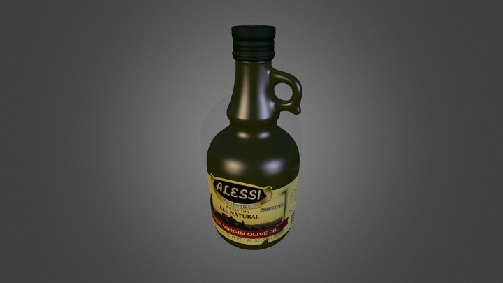 Alessi Evoo Bottle High 3D Model