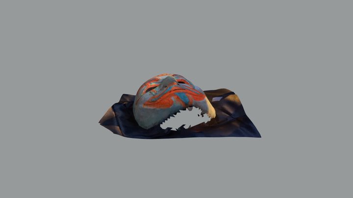Mind Expander Mask 3D Model