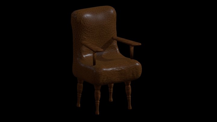 Armchair 3D Model
