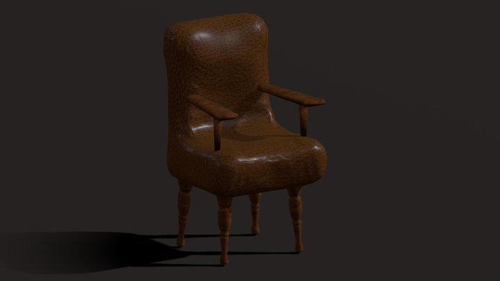 Armchair 3D Model