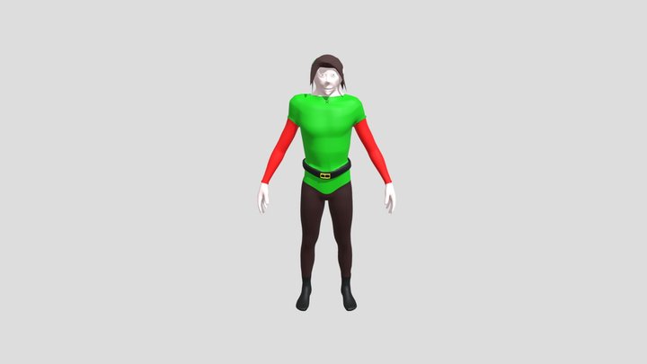 Link For Cutscene (College) 3D Model