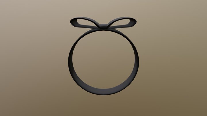 Alice´s Ribbon_Alice in Wonderland 3D Model