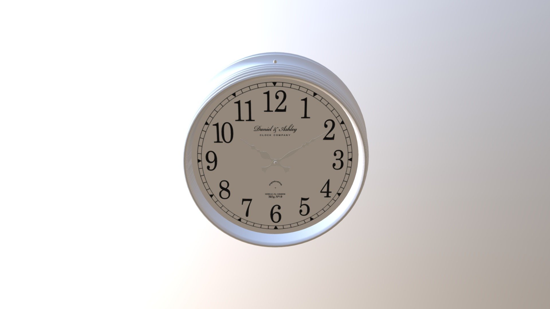 Eichholtz Bond Street Wall Clock | Free 3D Model