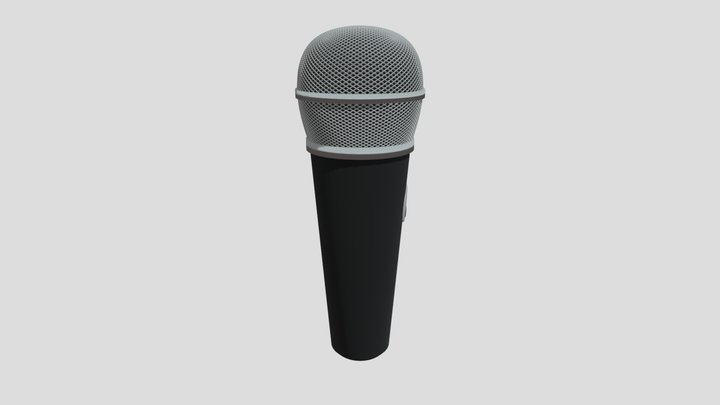 Microphone 3D Model