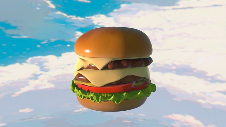 BURGER 3D Model