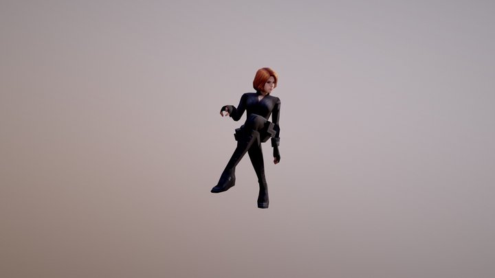 Scarjo 3D Model