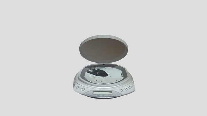 Low poly CD player Ps1 Psx 3D Model