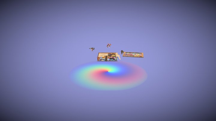 Quezzle Part1 Animation 3D Model