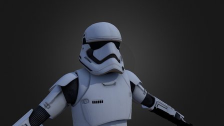 EP7 stormtrooper 3D Model