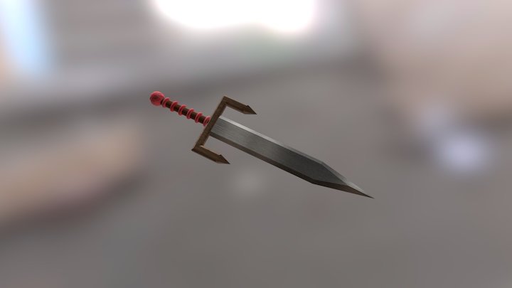 Simple sword 3D Model