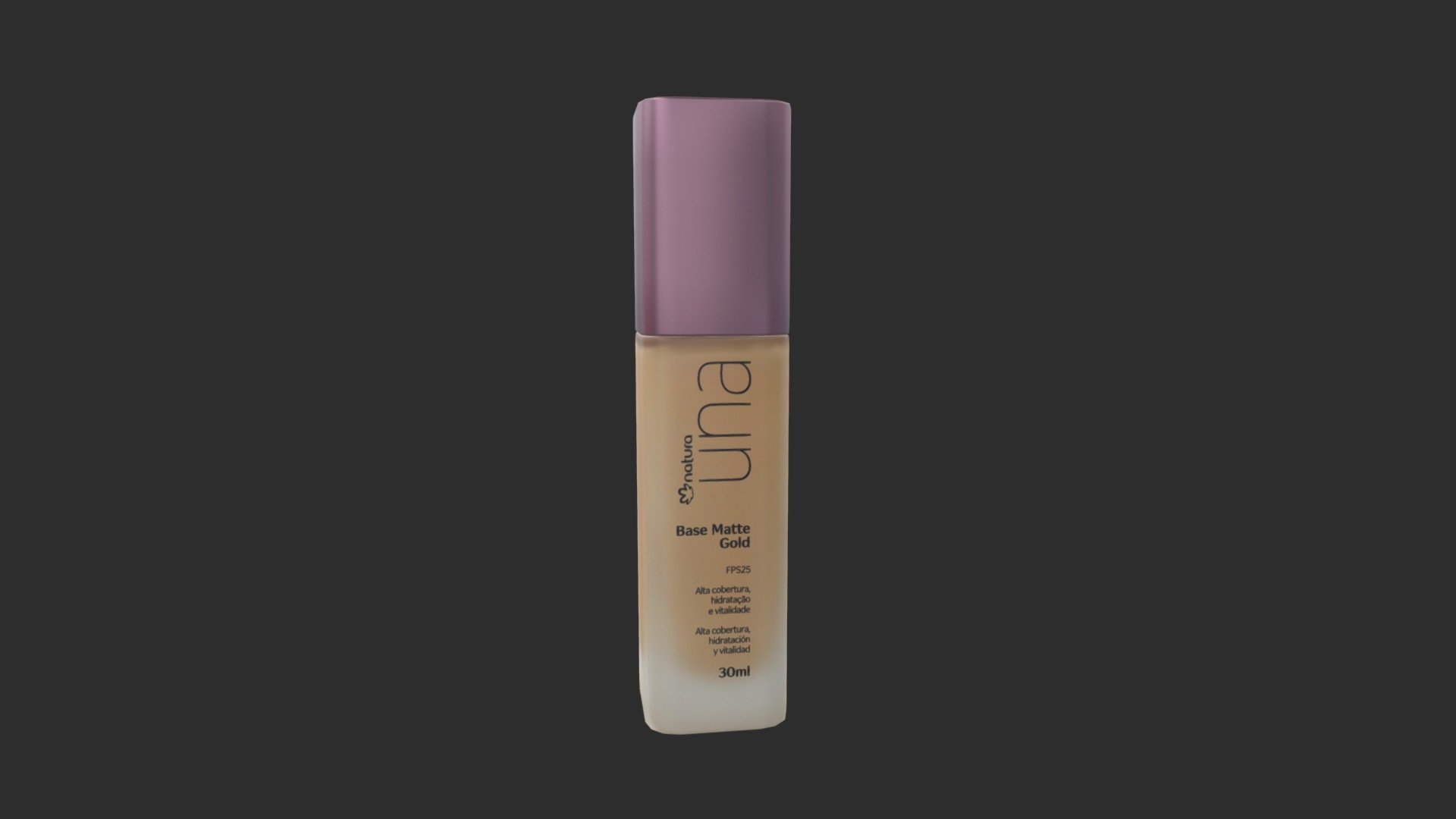 Una Base Matte Gold