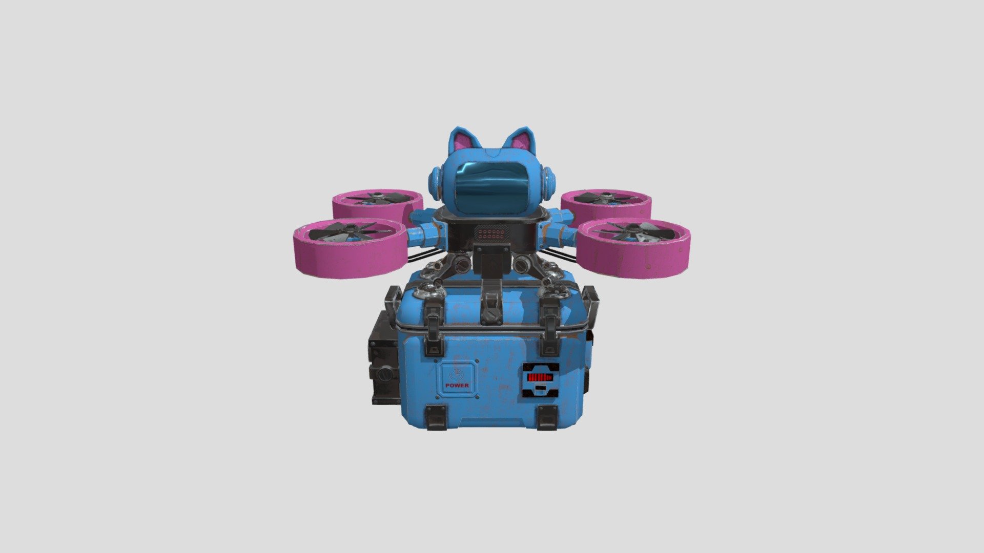 Boxy McFly - 3D model by shiju.it123 [4c0558e] - Sketchfab