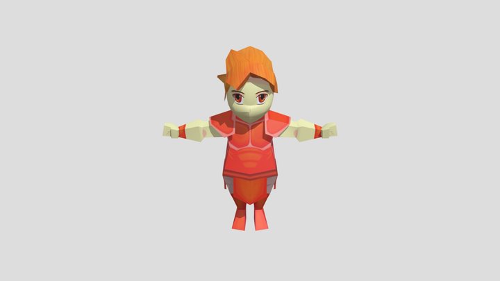 Final Fantasy - Knight 3D Model