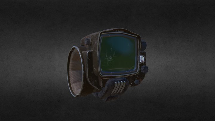 PipBoy 3000 ICA Project 3D Model