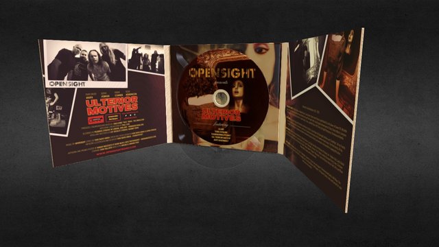 Opensight Digipak Model 3D Model