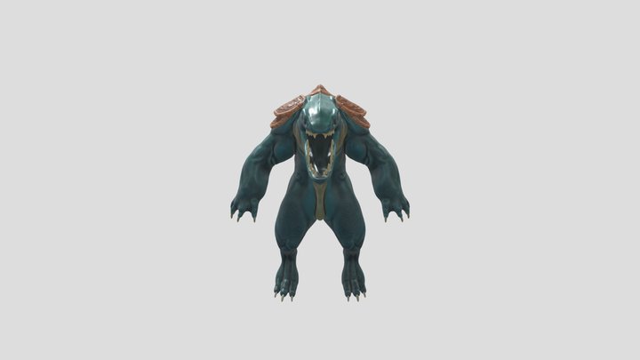 CaimanodonV2 3D Model