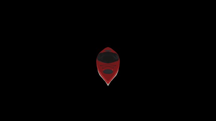 Kajak Modell 3D Model