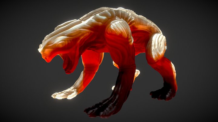 Alien Animal 3d Printable