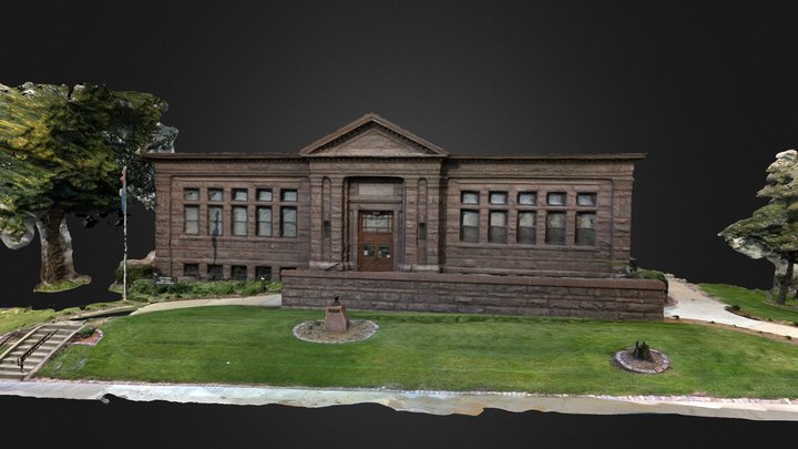 Sioux Falls Carnegie Library – Kostenloses 3D-Modell STL