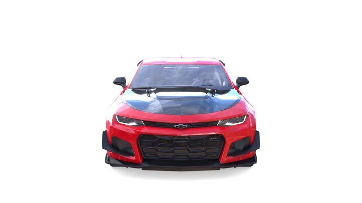 2019 Chevrolet Camaro ZL1 1LE 3D Model